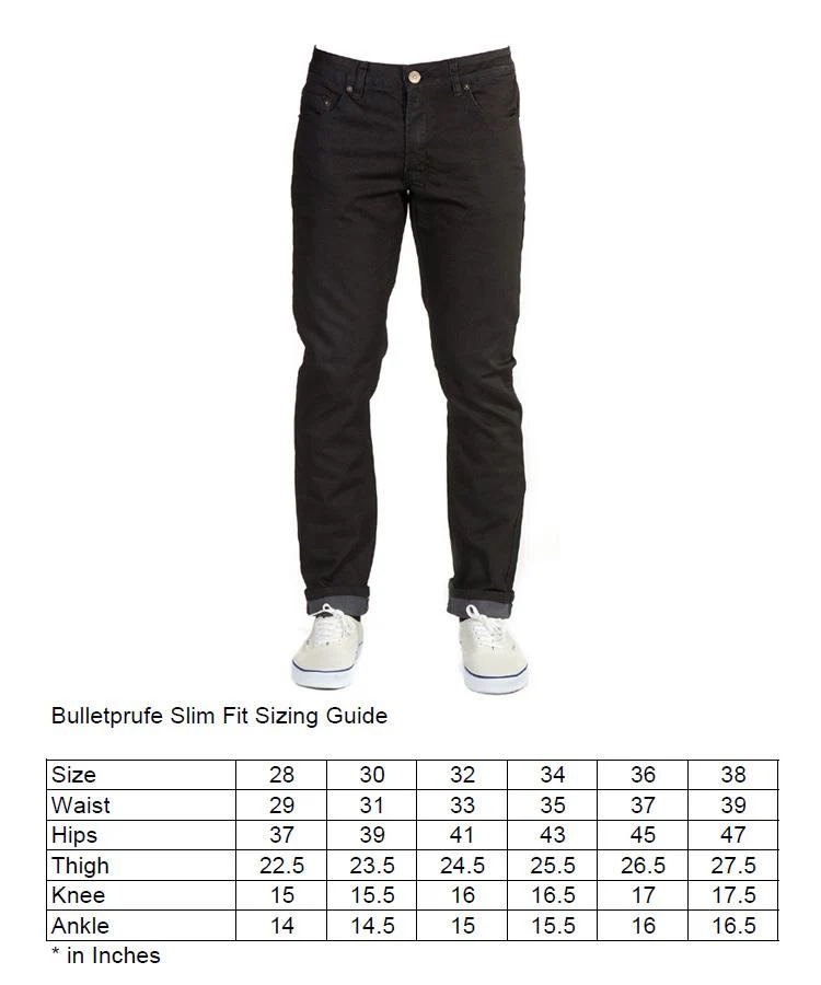 Bulletprufe Blackout Denim slim fit pants - Image 4
