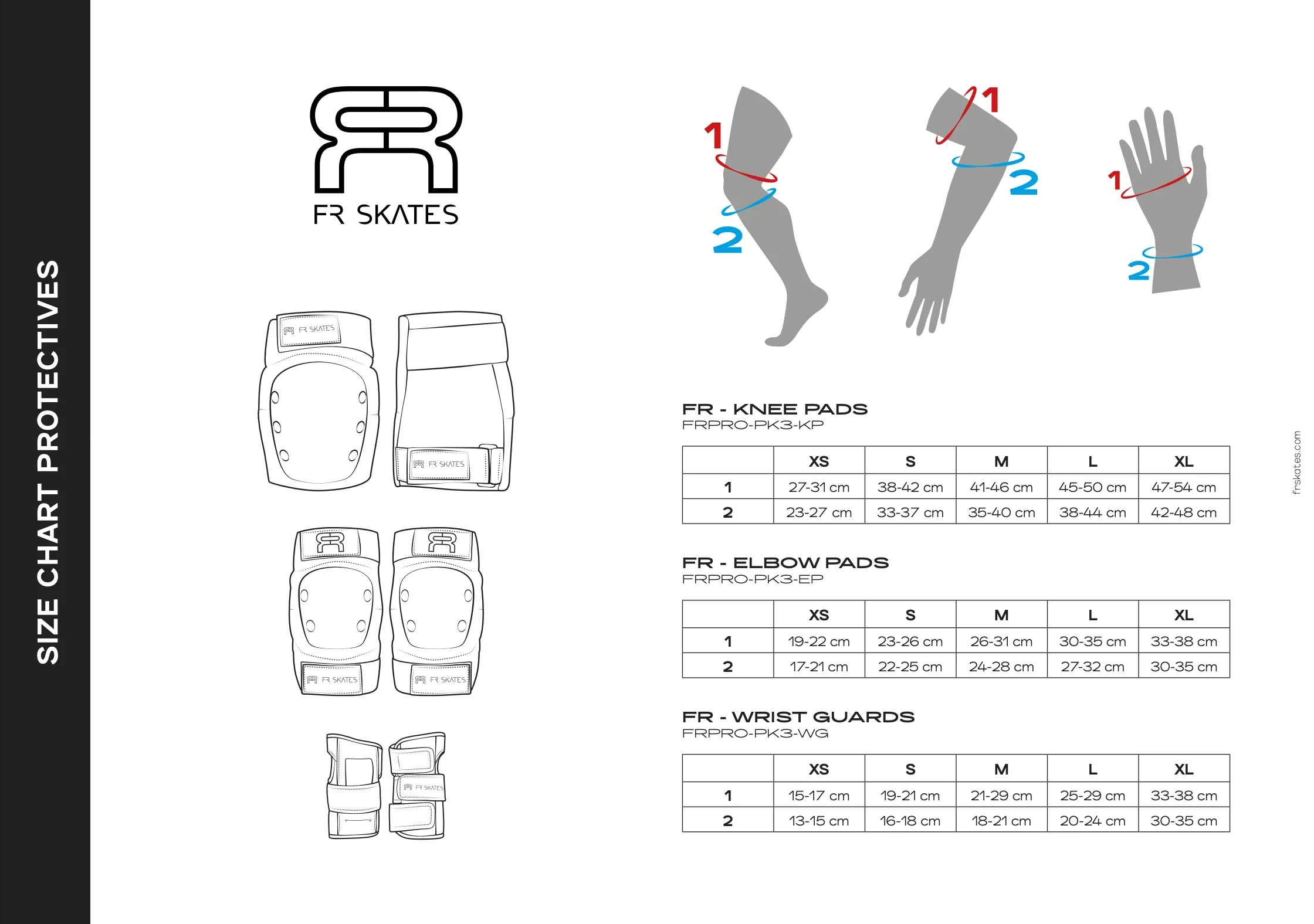 FR Protective 3 Pack pads set - Image 2