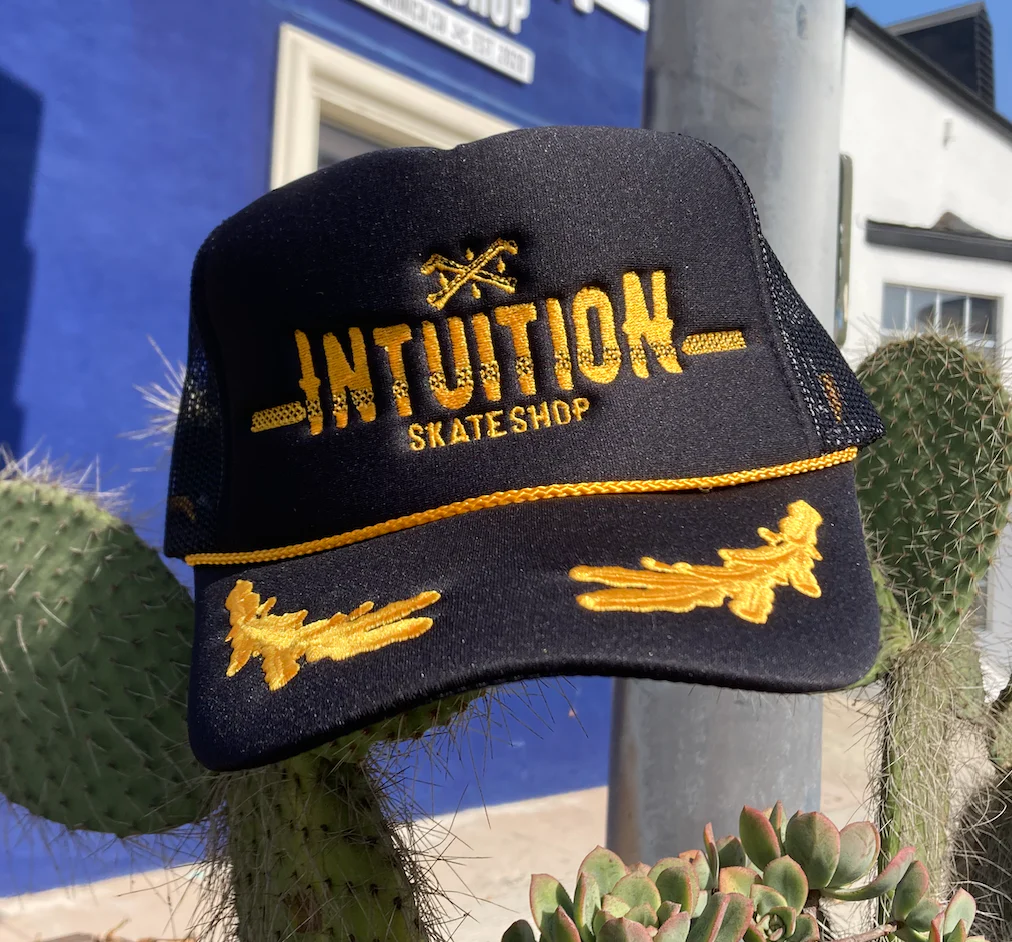 Intuition Never Fade Captain’s trucker hat