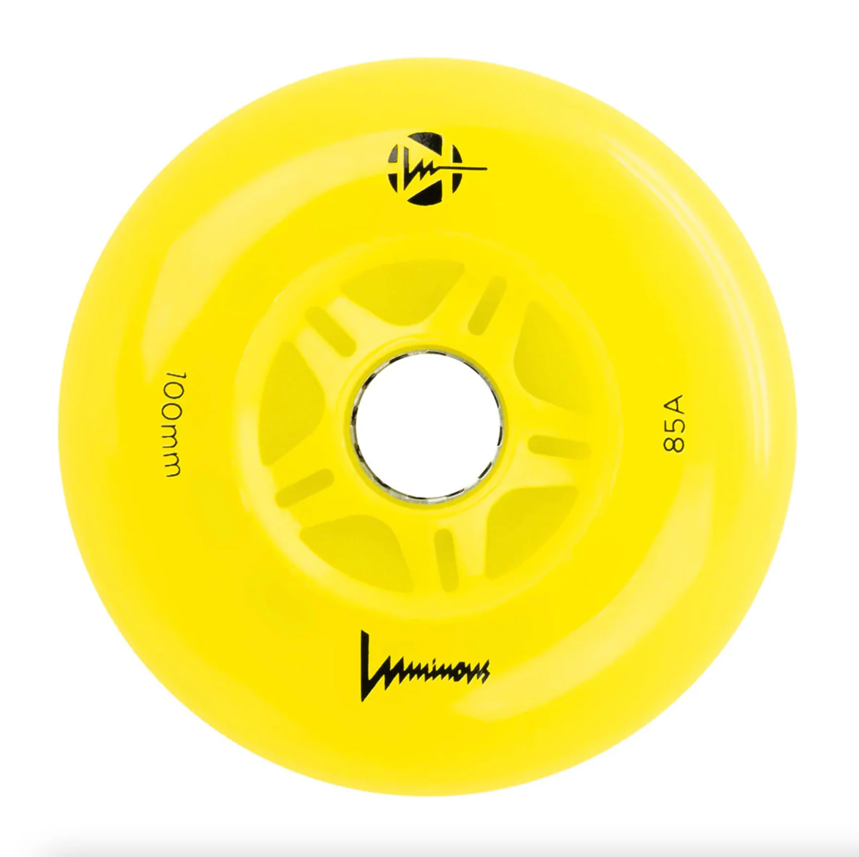 Luminous 100mm INLINE SKATE light up wheels