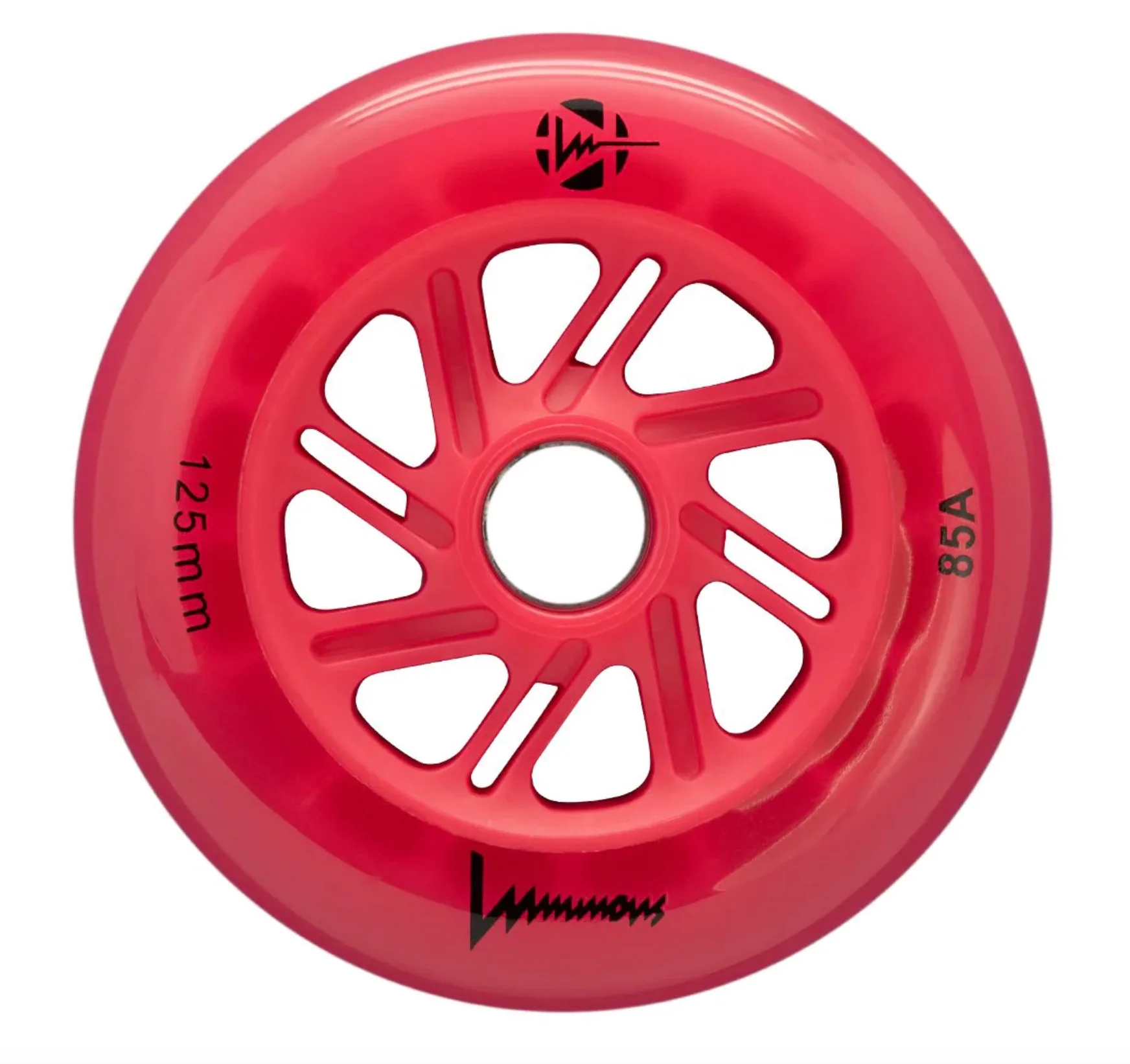Luminous 125mm INLINE SKATE light up wheels