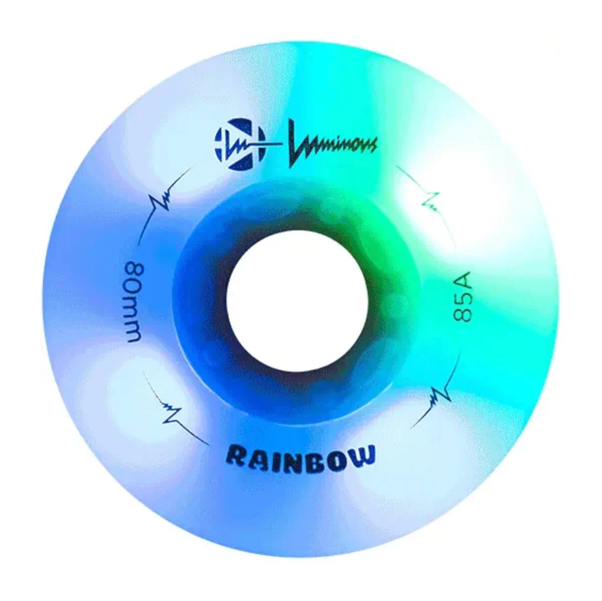 Luminous 80mm INLINE light up wheels