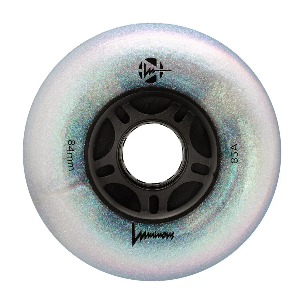Luminous 84mm light up inline skate wheels - Image 2