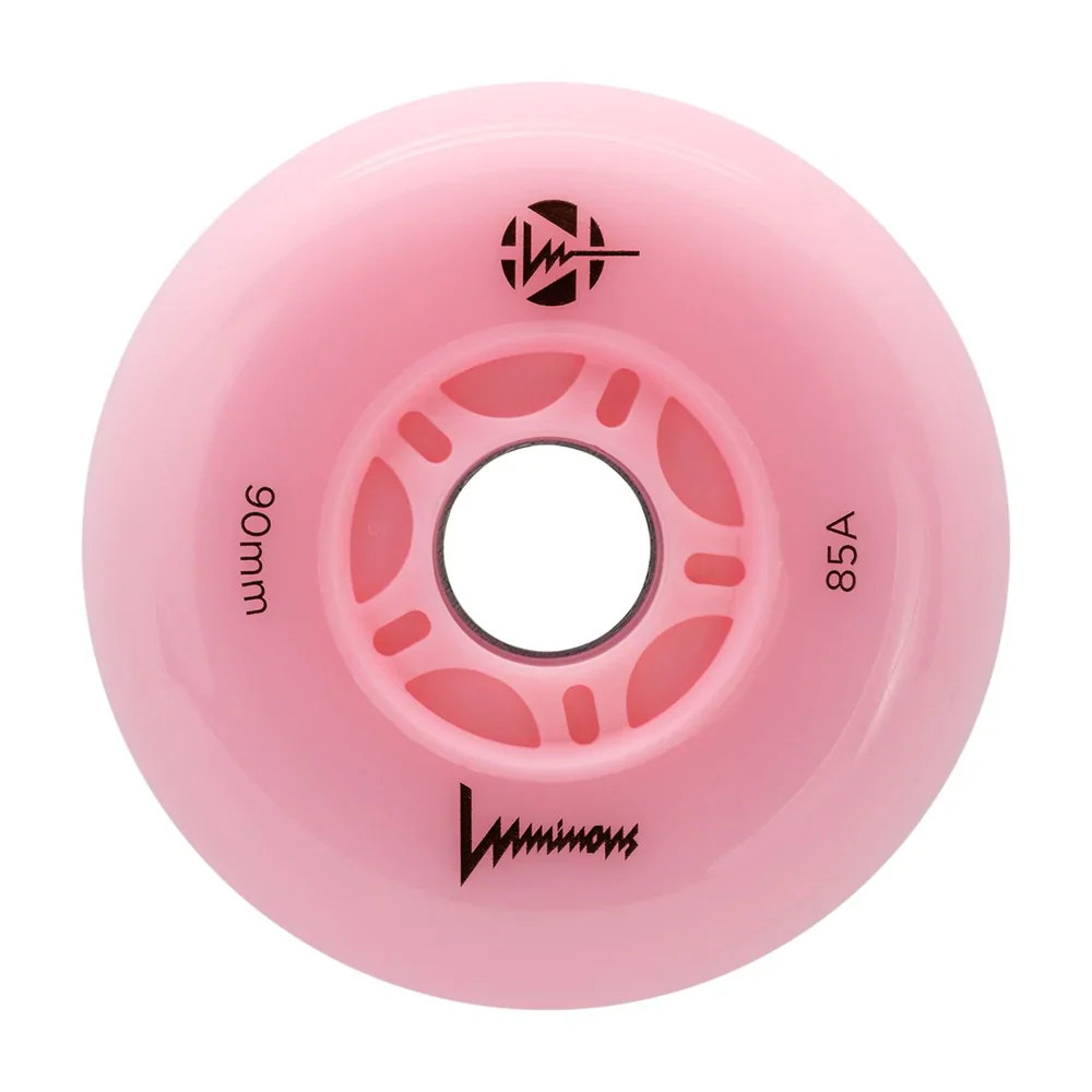 Luminous 90mm INLINE SKATE light up wheels
