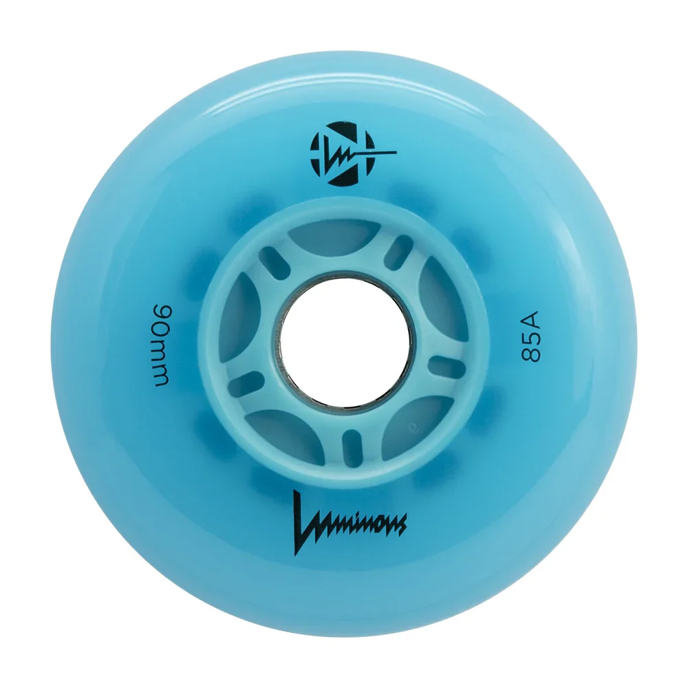 Luminous 90mm INLINE SKATE light up wheels - Image 3