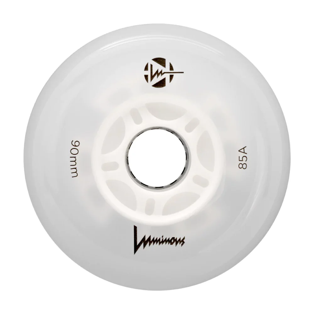 Luminous 90mm INLINE SKATE light up wheels - Image 6