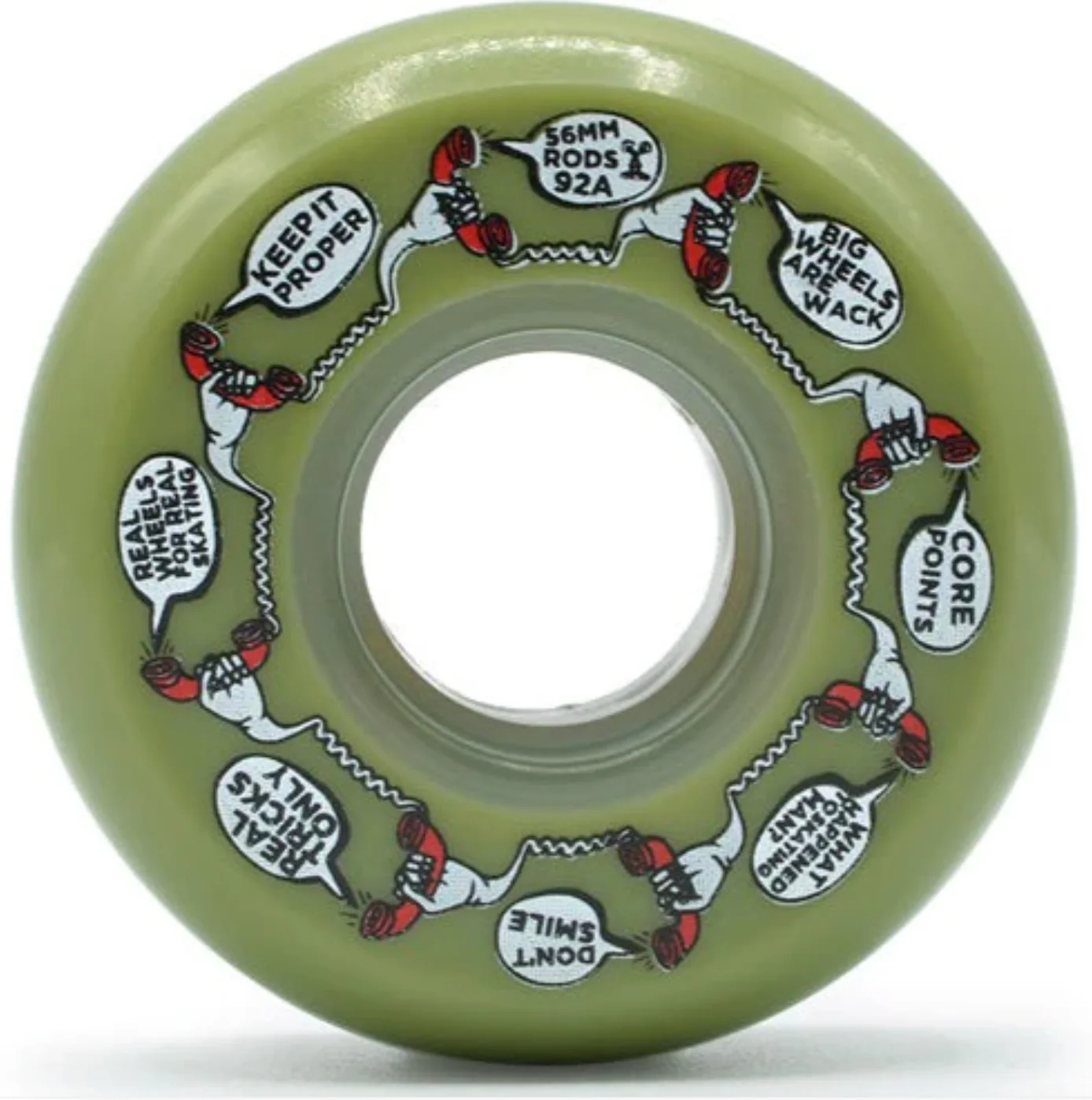 Mushroom Blading 56mm Rods inline skate wheel
