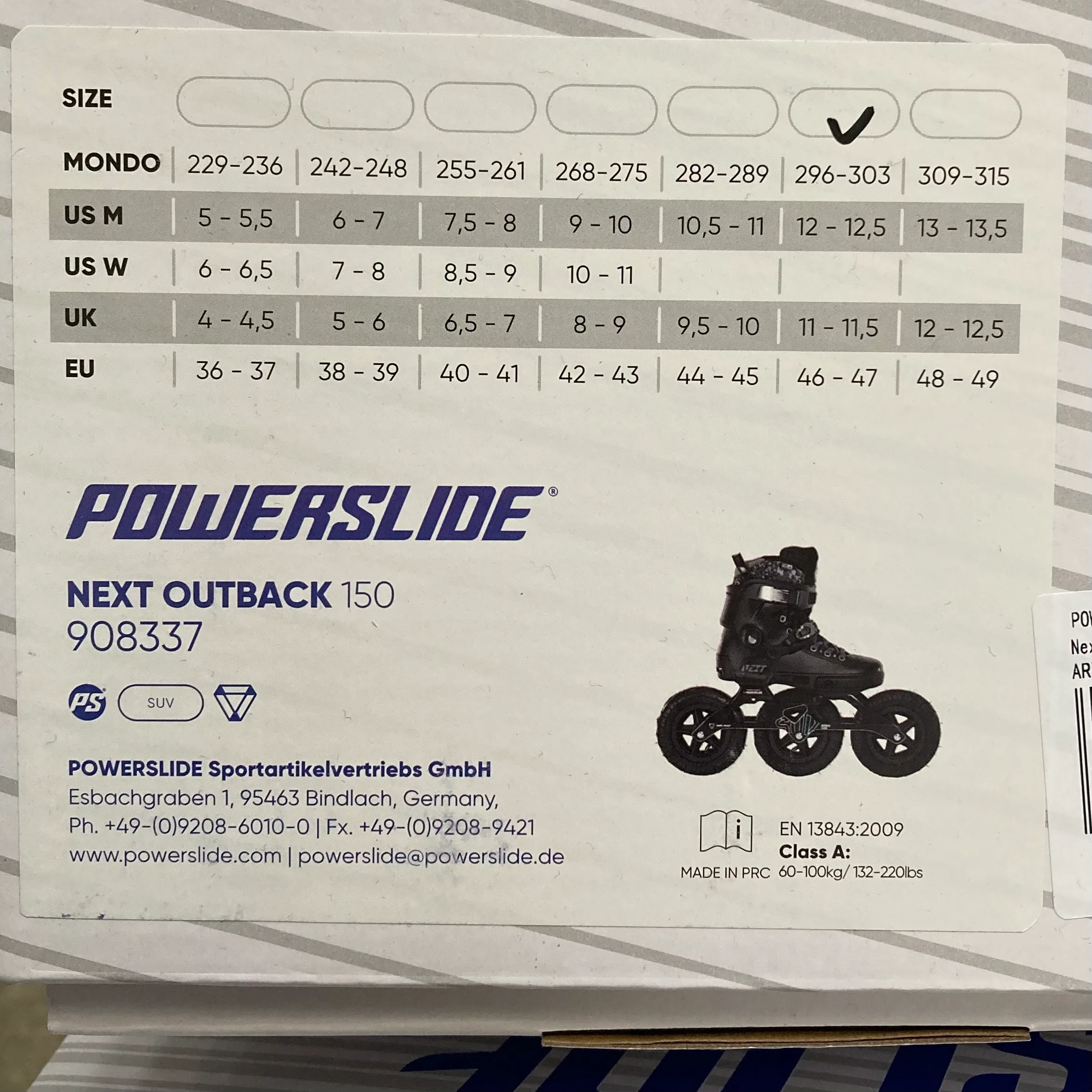 Powerslide Next Outback 150 off road inline skates - Image 6