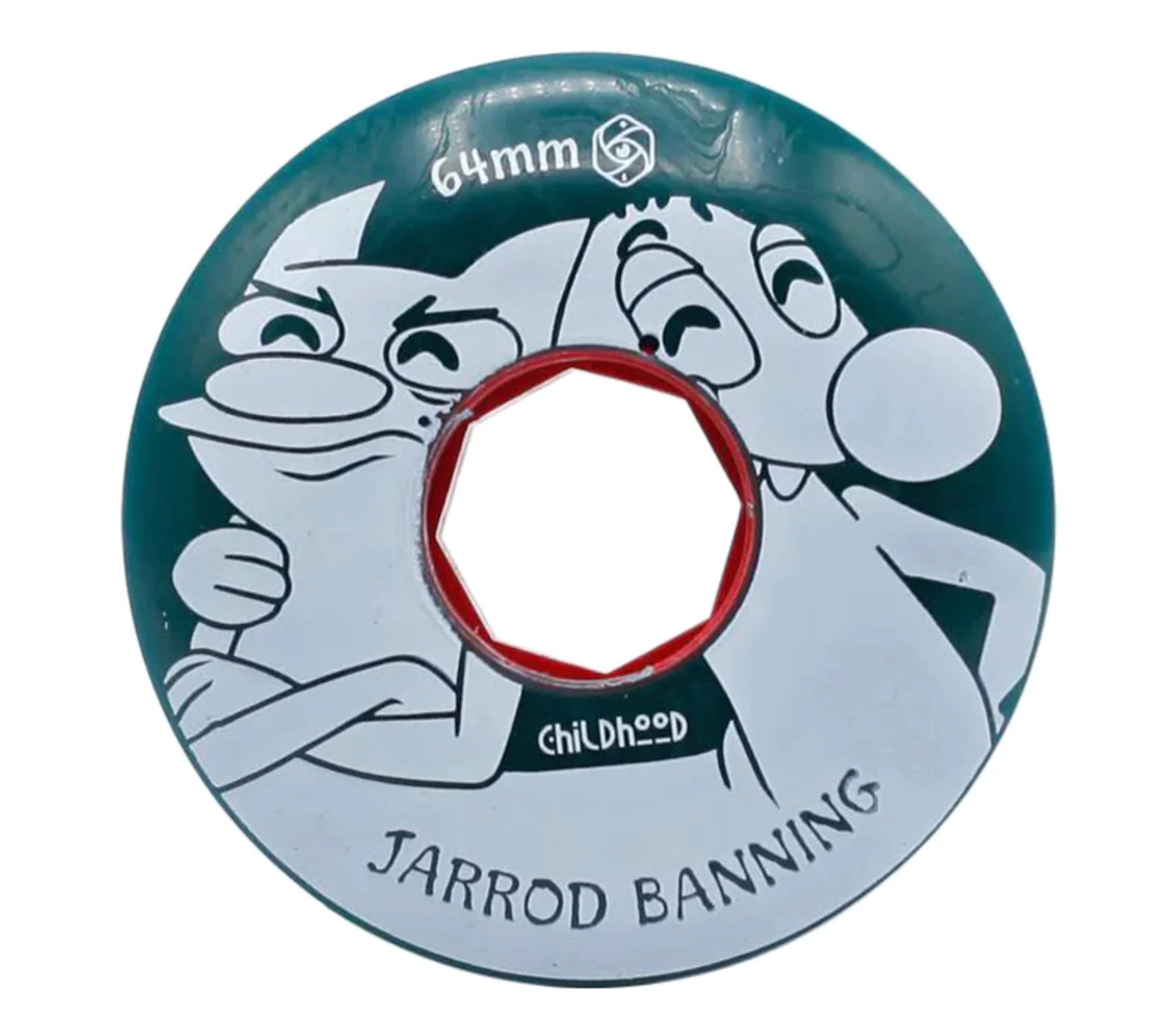 Red Eye Jarrod Banning 64mm inline skate wheel