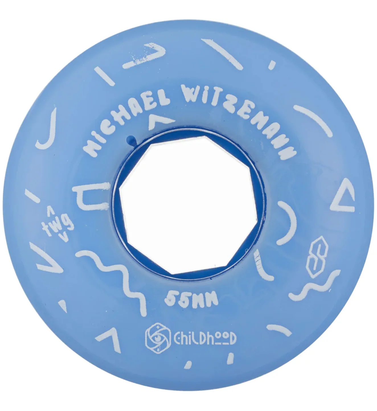 Red Eye Michael Witzemann 55mm inline skate wheels