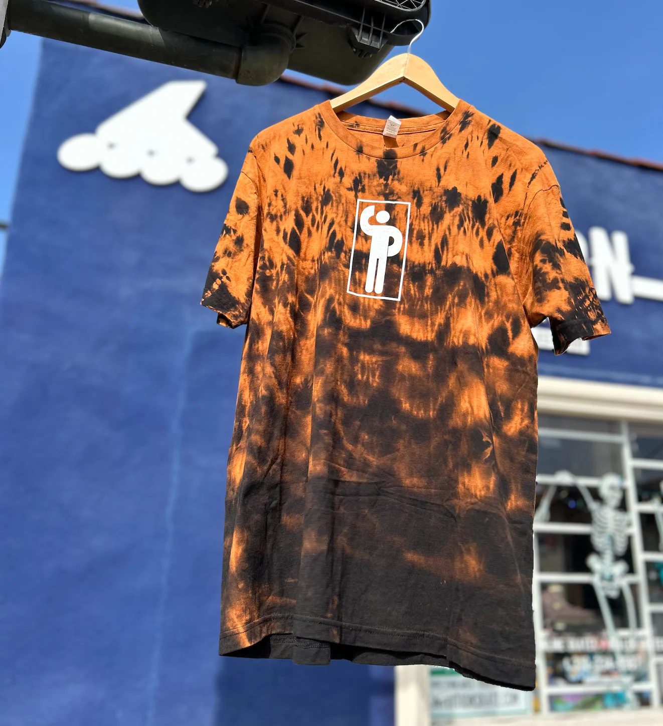 Silly Brand Silly Man tie dye shirt
