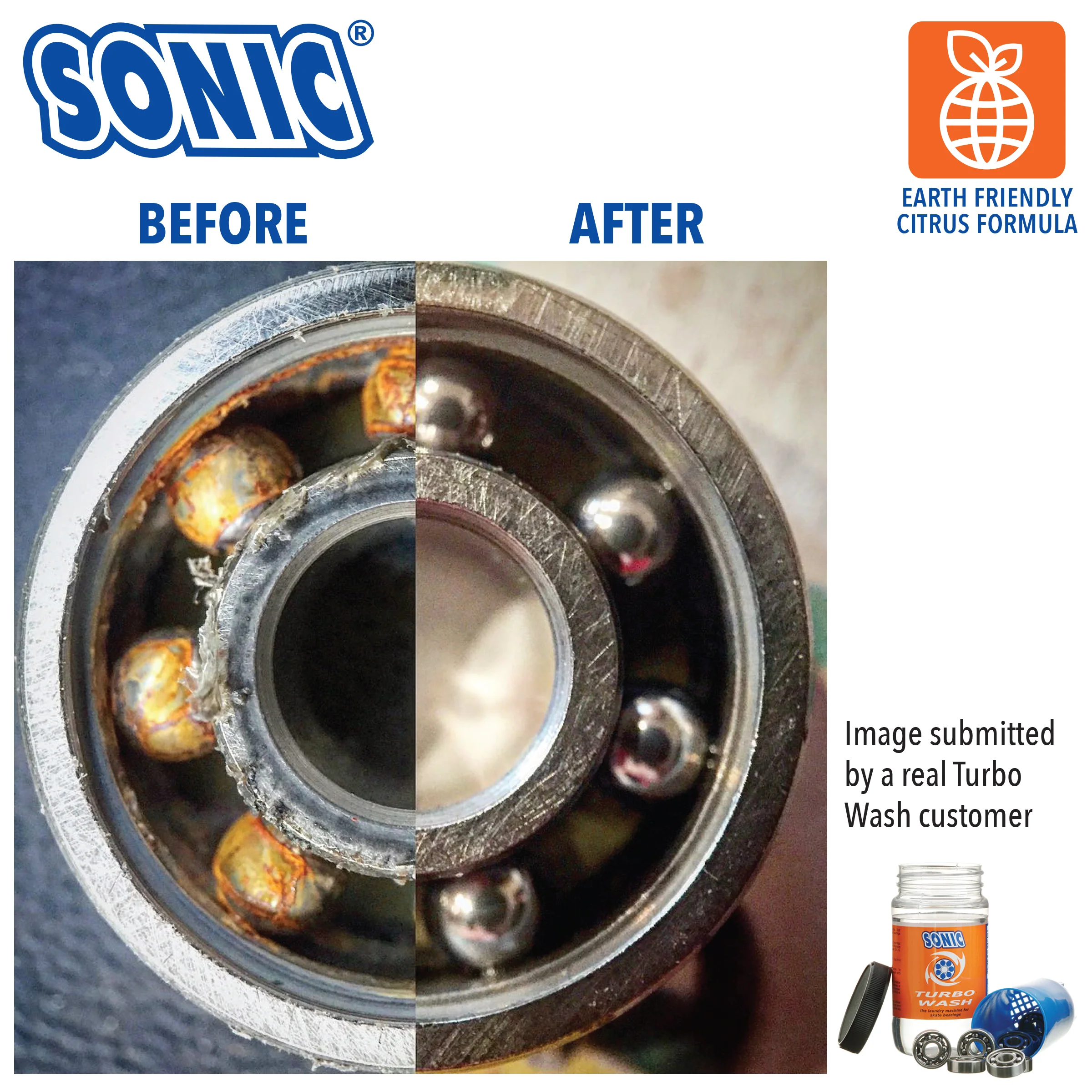 Sonic Bearing Cleaner Refill (BIO & Citrus) - Image 3