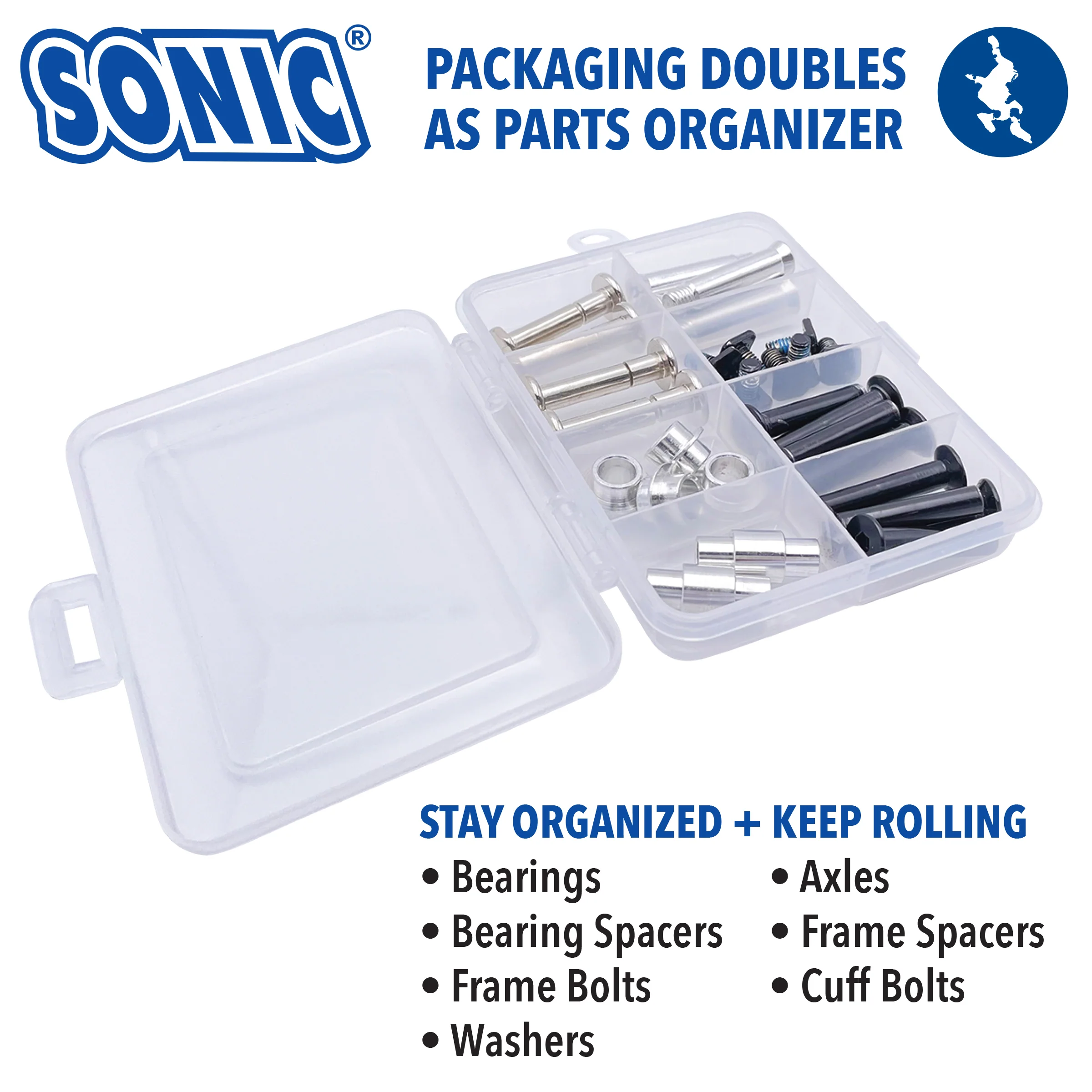 Sonic Speed 608 skate bearings - Image 5