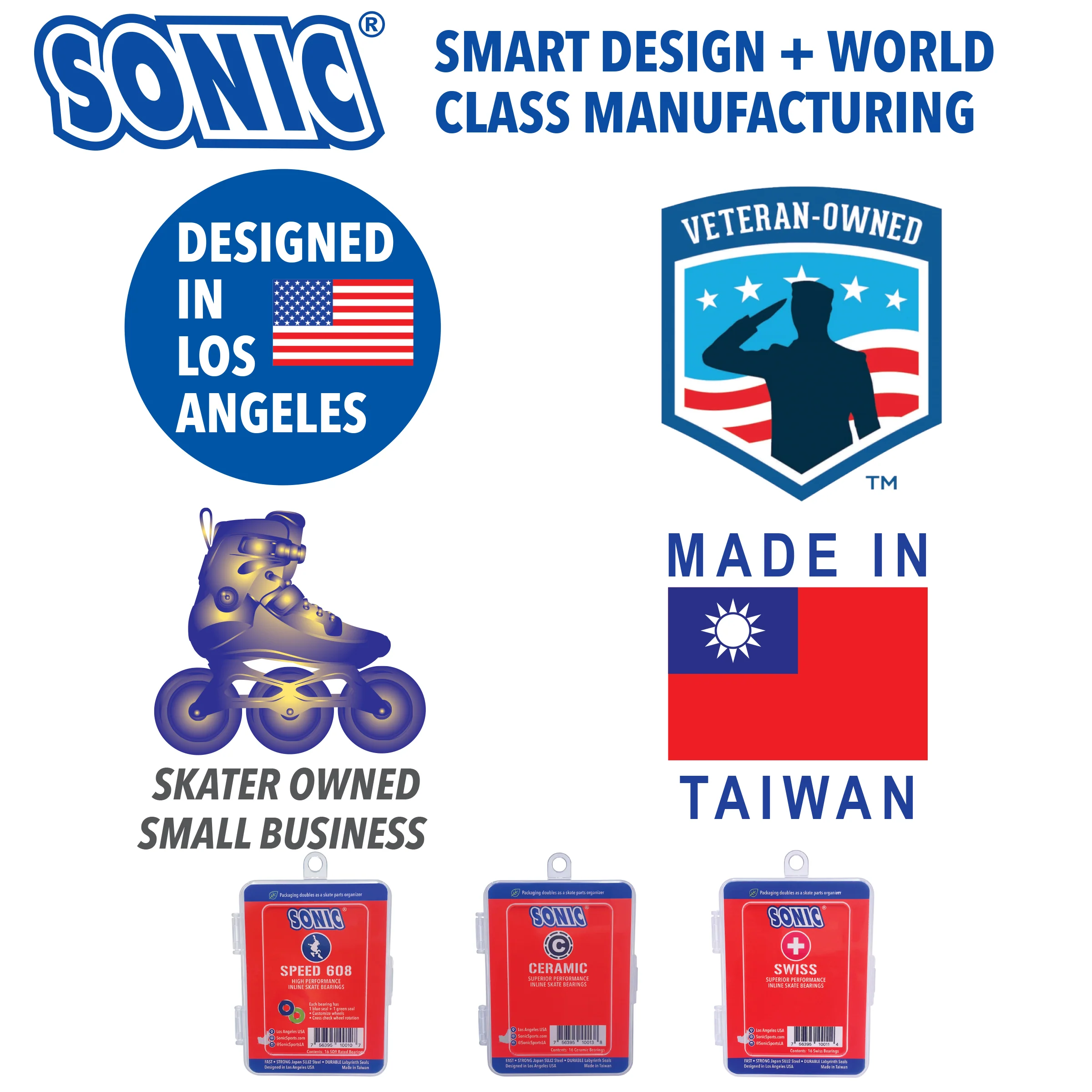 Sonic Speed 608 skate bearings - Image 8